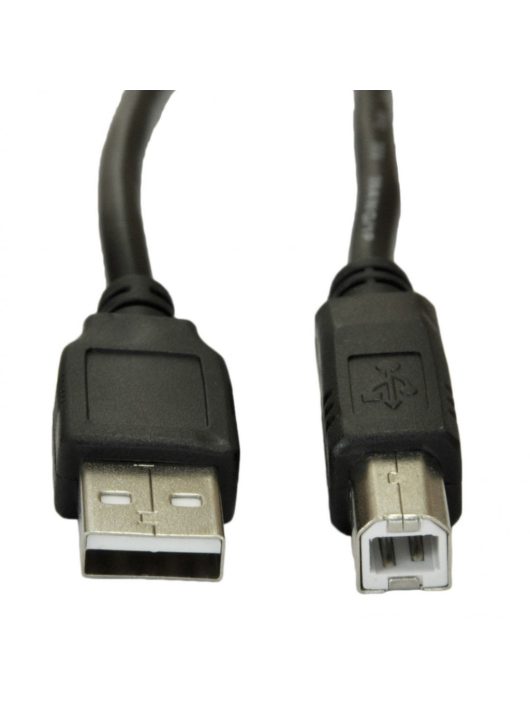 Akyga AK-USB-18 USB 2.0 Cable A-B 5m Black