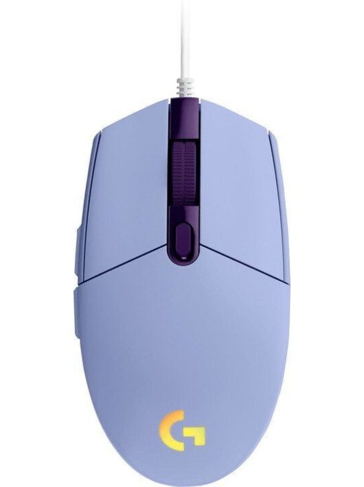 Logitech G102 LightSync Gamer mouse Purple