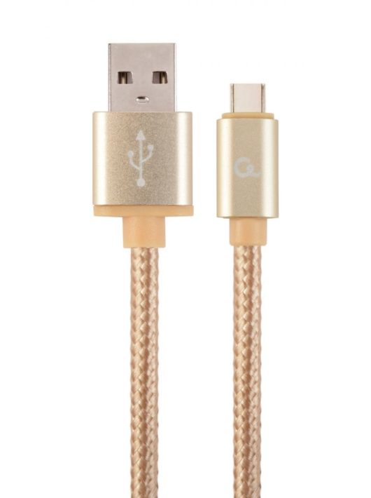 Gembird CCB-MUSB2B-AMCM-6-G USB2.0 - USB Type-C cable 1,8m Gold