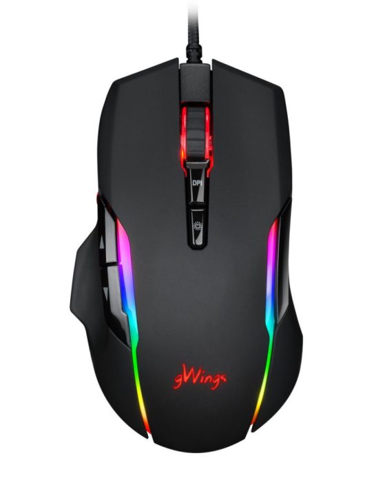 gWings 9200M RGB Gaming Mouse Black