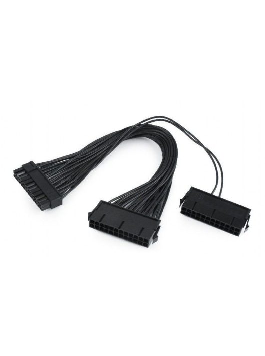 Gembird CC-PSU24-01 Dual 24-pin internal PC power extension cable 0,3m Black