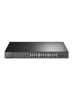   TP-Link TL-SG3428XMP JetStream 24-Port Gigabit and 4-Port 10GE SFP+ L2+ Managed Switch with 24-Port PoE+