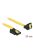 DeLock SATA 6Gb/s Cable upwards angled to downwards angled 30cm Yellow