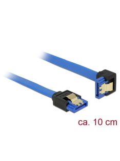   DeLock Cable SATA 6 Gb/s receptacle straight > SATA receptacle downwards angled