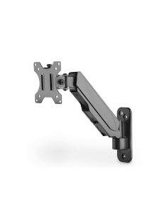   Digitus DA-90396 Universal Single Monitor Mount with Gas Spring Wall Mount Black