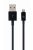 Gembird CC-USB2P-AMLM-2M 8-pin charging and data cable 2m Black