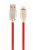 Gembird CC-USB2R-AMLM-1M-R Premium rubber 8-pin charging and data cable 1 m red