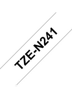 Brother TZe-N241 P-touch szalag (18mm)  Black on White - 8m