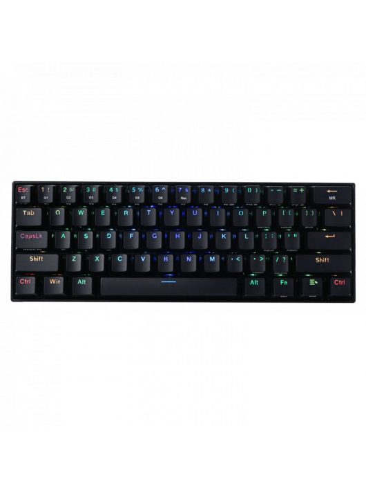 Redragon Draconic Compact RGB Wireless Blue Mechanical Tenkeyless Designed Bluetooth Gaming Keyboard Black HU