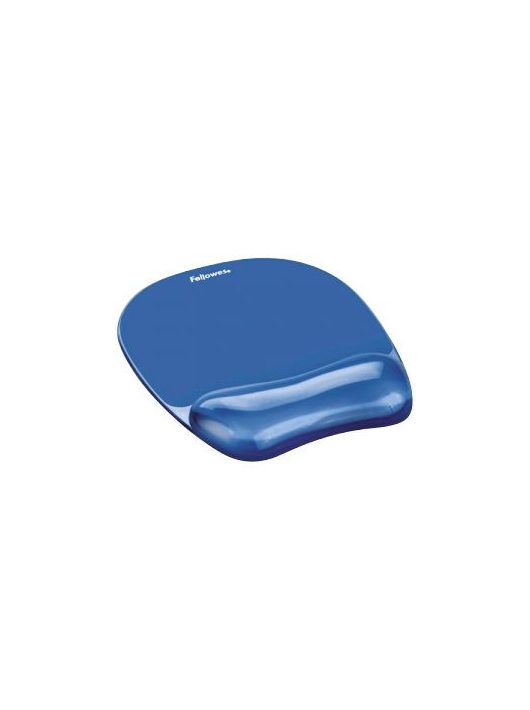 Fellowes Crystal Gel Egérpad Blue