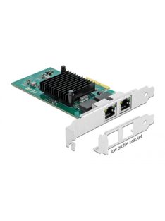 DeLock PCI Express x4 Card 2 x RJ45 Gigabit LAN i82576