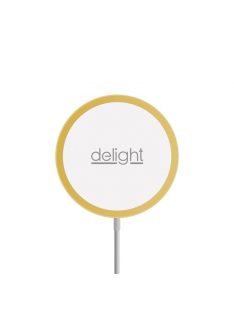 Delight Mágneses vezeték nélküli töltőpad Type-C Gold