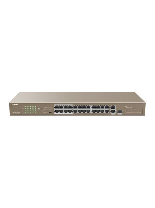 Tenda TEF1126P-24-250W Rackmount Switch With 24-Port PoE