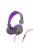 JLab JBuddies Studio On-Ear Folding Headset Graphite/Purple