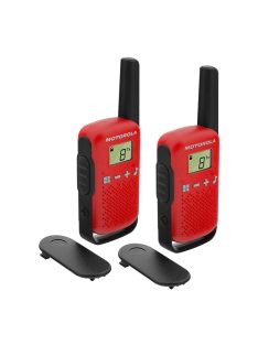 Motorola Talkabout T42 Dual Walkie-Talkie (2 Pcs) Red