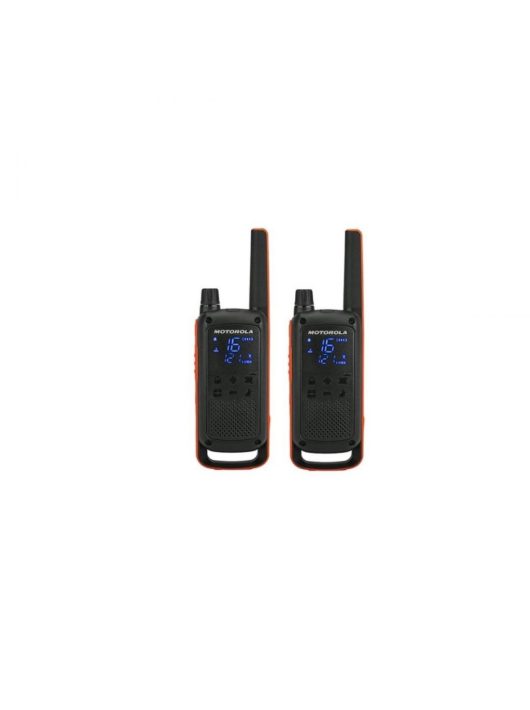 Motorola Talkabout T82 Dual Walkie-Talkie (2 Pcs) Black