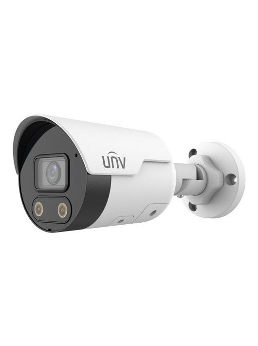 Uniview Prime-I 8MP Tri-Guard csőkamera, 2.8mm fix objektívvel, mikrofonnal és hangszóróval