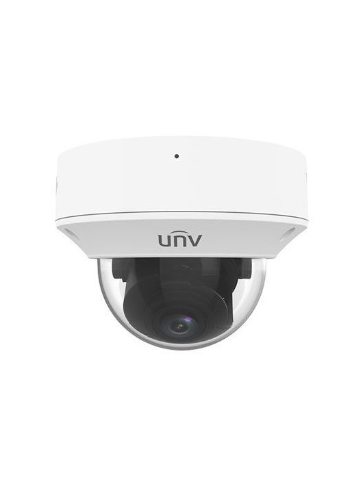 Uniview Prime-I 4MP Lighthunter dómkamera, 2.7-13.5mm motoros objektívvel, mikrofonnal