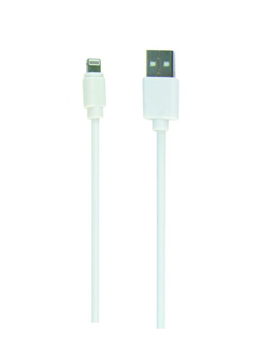 Gembird CC-USB2-AMLM-W-1M USB Lightning charging combo cable 1m White