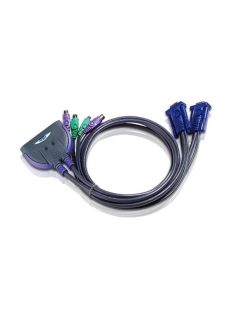 ATEN CS62S-AT 2-Port PS/2 VGA Cable KVM Switch