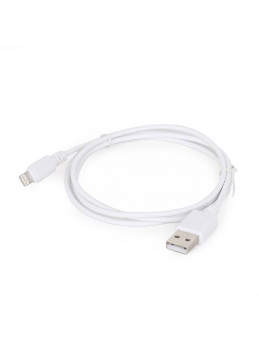 Gembird CC-USB2-AMLM-2M-W USB Lightning charging combo cable 2m White