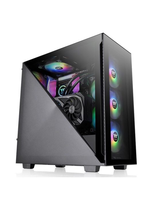 Thermaltake Divider 300 TG ARGB Tempered Glass Black