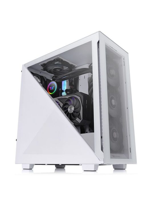 Thermaltake Divider 300 TG Snow Tempered Glass White