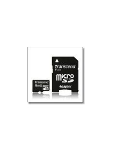 Transcend 2GB microSD Card + adapterrel