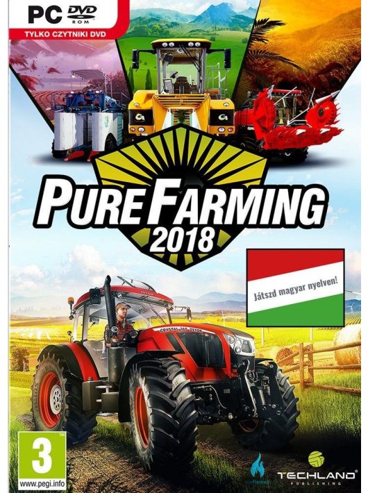 Techland Publishing Pure Farming 2018 magyar nyelven (PC)