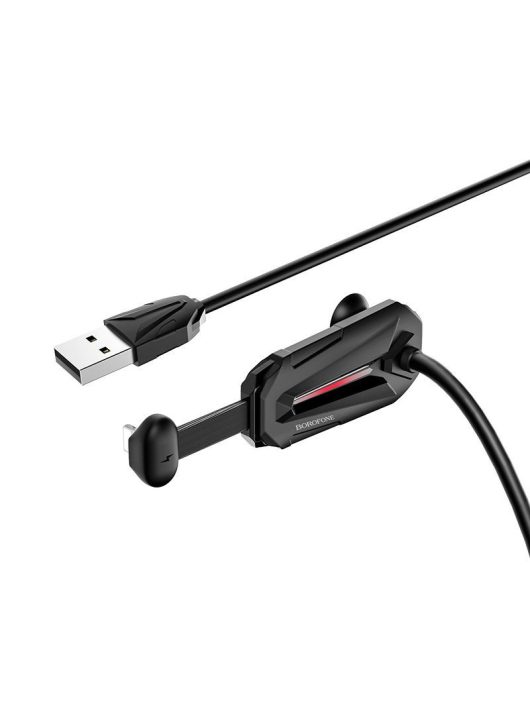 BOROFONE BU9 Unreal Gaming Cable USB to Lightning 1,2m Fekete