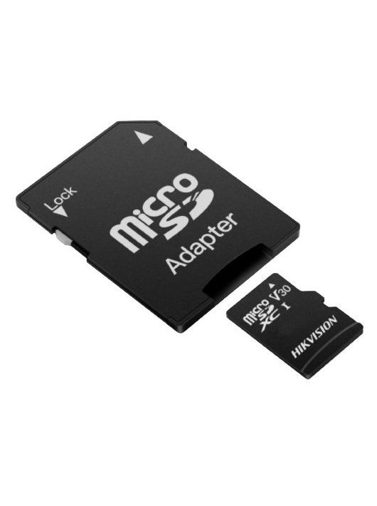 Hikvision 64GB microSDXC Class 10 UHS-I TLC V30 + Adapterrel