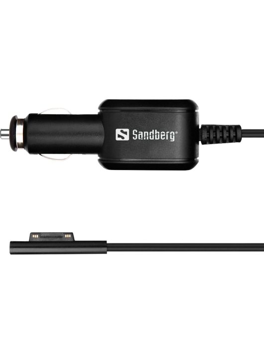 Sandberg Car Charger Surface Pro 3-7 Black