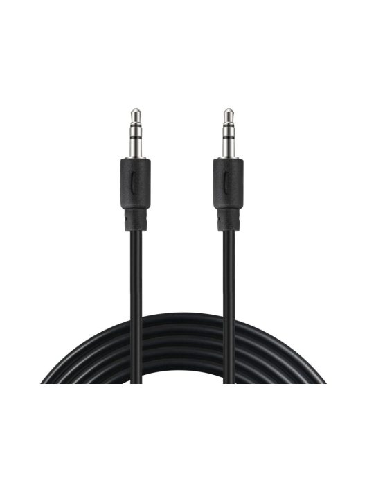 Sandberg MiniJack Cable M-M 2m Black