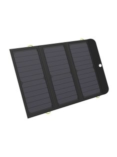 Sandberg Solar Charger 21W 2xUSB+USB-C Black