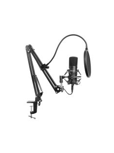 Sandberg Streamer USB Microphone Kit Black