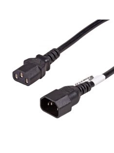 Akyga AK-PC-07A Extension Power Cable C13 / C14 3.0m Black