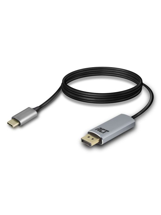 ACT AC7035 USB-C to Displayport 4K Connection Cable 1,8m Black