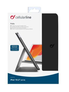   Cellularline Case with stand FOLIO for Apple iPad 10.2" (2019), black