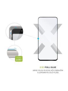   FIXED Üvegfólia Képernyővédő Full-Cover Samsung Galaxy A71, full screen bonding, Fekete