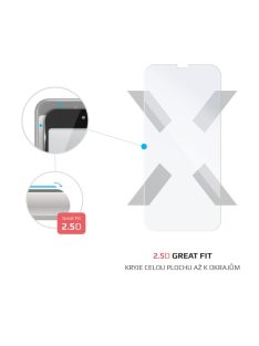   FIXED Üvegfólia Képernyővédő Apple iPhone X/XS/11 Pro, clear