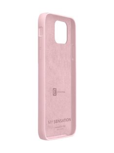   Cellularline Protective silicone cover Sensation for Apple iPhone 12, old pink