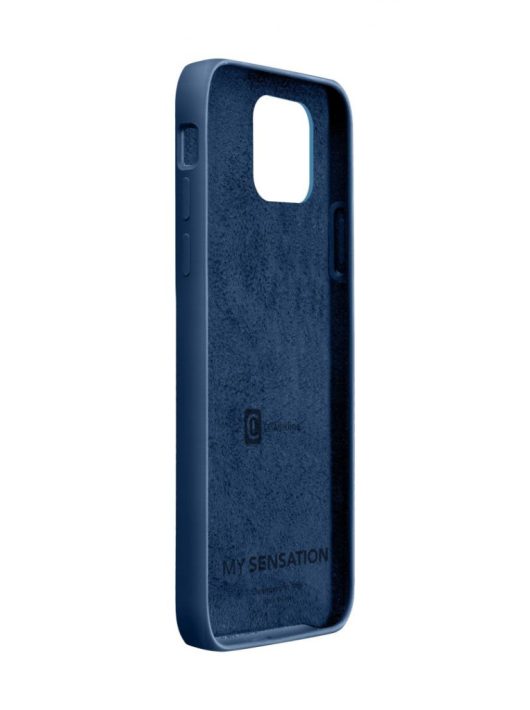 Cellularline Protective silicone cover Sensation for Apple iPhone 12 Pro Max, blue