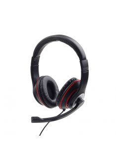 Gembird MHS-03-BKRD  Stereo Headset Black/Red