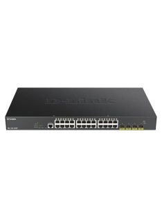   D-Link DGS-1250-28XMP 28-Port 10-Gigabit Smart Managed PoE Switch