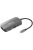 Sandberg USB-C 6 in1 Travel Dock Gray