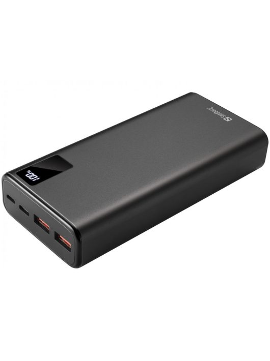 Sandberg Powerbank USB-C PD 20W 20000 Fekete