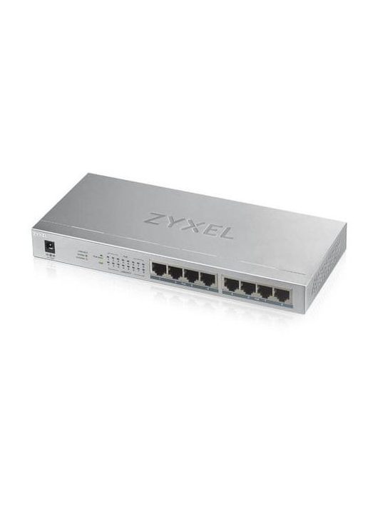 ZyXEL GS1008 POE+ Switch Silver