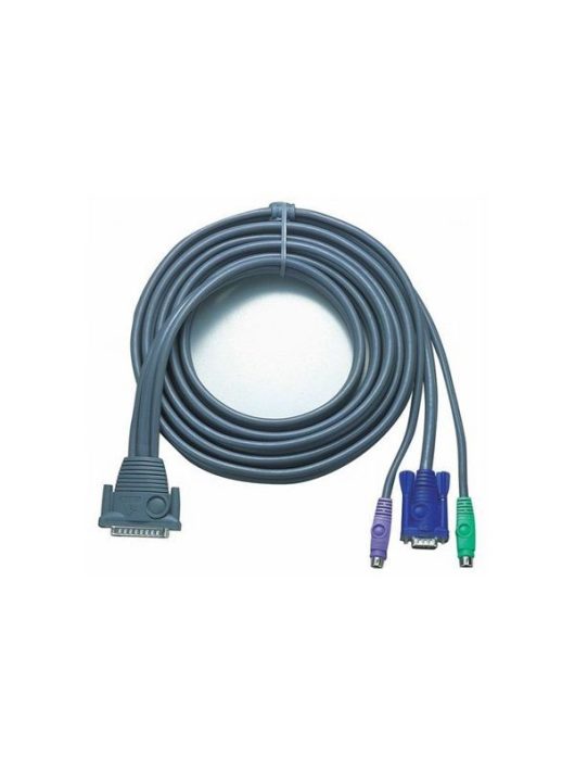 ATEN KVM Cable DB-25>PS/2 and VGA 5m Black