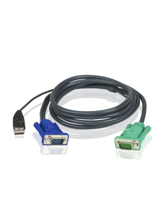 ATEN USB KVM Cable with 3 in 1 SPHD 5m Black