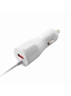   Canyon CNE-CCA033W Car Charger with built-in Lightning cable White